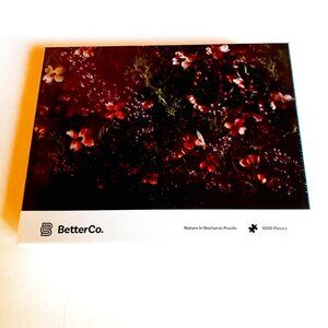 BetterCo Jigsaw Puzzle Nature In Nocturne 1000 Pieces Flowers Plants New